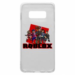 Чехол для Samsung S10e Roblox Team Of Heroes - PrintSalon