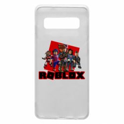 Чехол для Samsung S10 Roblox Team Of Heroes - PrintSalon