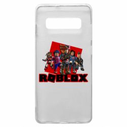 Чехол для Samsung S10+ Roblox Team Of Heroes - PrintSalon