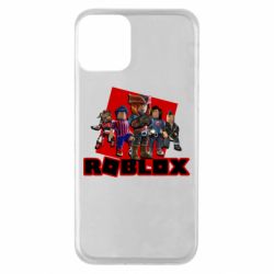 Чехол для iPhone 11 Roblox Team Of Heroes - PrintSalon