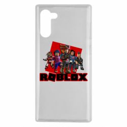 Чехол для Samsung Note 10 Roblox Team Of Heroes - PrintSalon