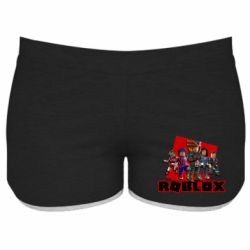 Женские шорты Roblox Team Of Heroes - PrintSalon