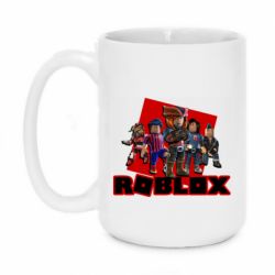 Чашка 420ml Roblox Team Of Heroes - PrintSalon