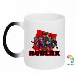Чашка-хамелеон Roblox Team Of Heroes - PrintSalon