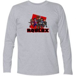 Футболка с длинным рукавом Roblox Team Of Heroes - PrintSalon