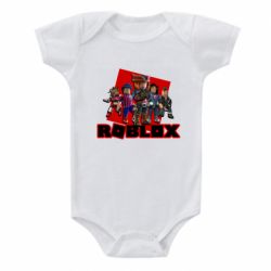 Детский бодик Roblox Team Of Heroes - PrintSalon