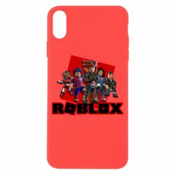 Чехол для iPhone X/Xs Roblox Team Of Heroes - PrintSalon