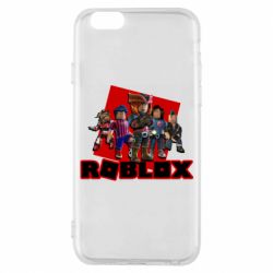 Чехол для iPhone 6/6S Roblox Team Of Heroes - PrintSalon