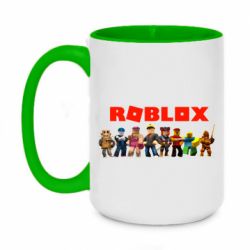 Чашка двокольорова велика Roblox team - PrintSalon