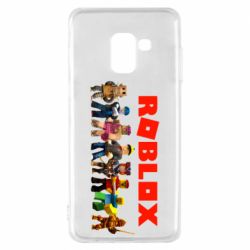 Чохол для Samsung A8 2018 Roblox team - PrintSalon
