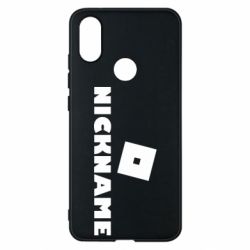 Чохол для Xiaomi Mi A2 Roblox Your Nickaneme - PrintSalon