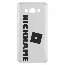 Чохол для Samsung J7 2016 Roblox Your Nickaneme - PrintSalon