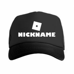 Кепка-тракер Roblox Your Nickaneme