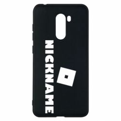 Чохол для Xiaomi Pocophone F1 Roblox Your Nickaneme - PrintSalon