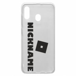 Чохол для Samsung A20 Roblox Your Nickaneme - PrintSalon