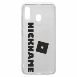 Чохол для Samsung A30 Roblox Your Nickaneme - PrintSalon