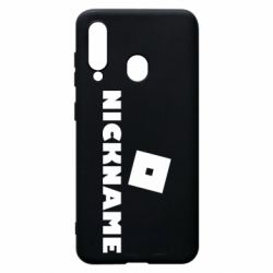 Чохол для Samsung A60 Roblox Your Nickaneme - PrintSalon