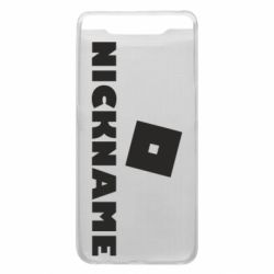 Чохол для Samsung A80 Roblox Your Nickaneme - PrintSalon