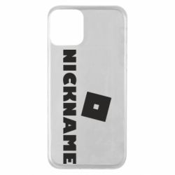 Чохол для iPhone 11 Roblox Your Nickaneme - PrintSalon