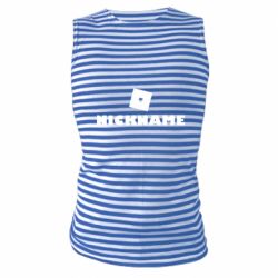 Майка-тільняшка Roblox Your Nickaneme - PrintSalon