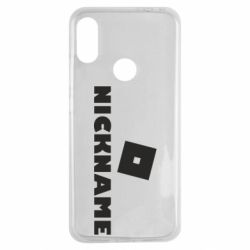 Чохол для Xiaomi Redmi Note 7 Roblox Your Nickaneme - PrintSalon