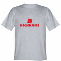 Чоловіча футболка Stedman Roblox Your Nickaneme - PrintSalon