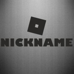 Наклейка Roblox Your Nickaneme - PrintSalon