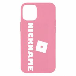 Чохол для iPhone 12 mini Roblox Your Nickaneme - PrintSalon