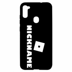 Чохол для Samsung A11 / M11 Roblox Your Nickaneme - PrintSalon