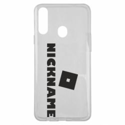 Чохол для Samsung A20s Roblox Your Nickaneme - PrintSalon