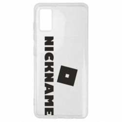 Чохол для Samsung A41 Roblox Your Nickaneme - PrintSalon