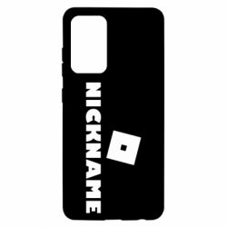 Чохол для Samsung A52 5G Roblox Your Nickaneme - PrintSalon