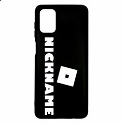 Чохол для Samsung M51 Roblox Your Nickaneme - PrintSalon