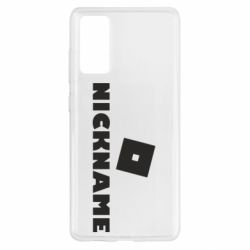 Чохол для Samsung S20 FE Roblox Your Nickaneme - PrintSalon
