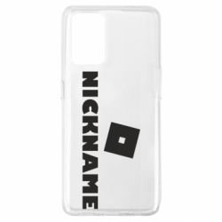 Чохол для Oppo A74 4G Roblox Your Nickaneme - PrintSalon