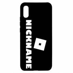 Чохол для Xiaomi Redmi 9a Roblox Your Nickaneme - PrintSalon