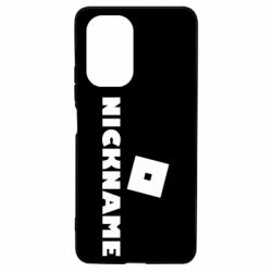 Чохол для Xiaomi Poco F3/K40 Roblox Your Nickaneme - PrintSalon