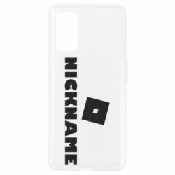 Чохол для Realme 7 Pro Roblox Your Nickaneme - PrintSalon