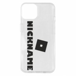Чохол для iPhone 14 Roblox Your Nickaneme - PrintSalon