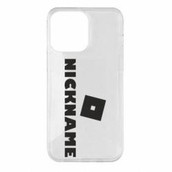 Чохол для iPhone 14 Pro Max Roblox Your Nickaneme - PrintSalon