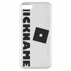Чохол для iPhone 7 Roblox Your Nickaneme - PrintSalon