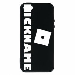 Чохол для iphone 5/5S/SE Roblox Your Nickaneme - PrintSalon