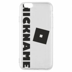 Чохол для iPhone 6/6S Roblox Your Nickaneme - PrintSalon