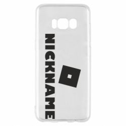 Чохол для Samsung S8 Roblox Your Nickaneme - PrintSalon