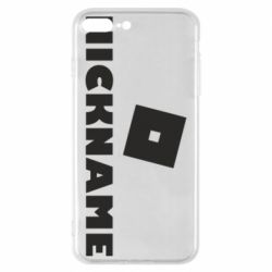 Чохол для iPhone 8 Plus Roblox Your Nickaneme - PrintSalon