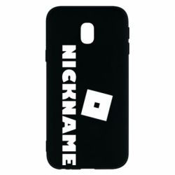 Чохол для Samsung J3 2017 Roblox Your Nickaneme - PrintSalon