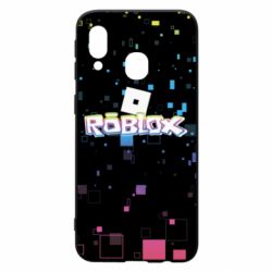 Чехол для Samsung A40 Roblox - PrintSalon