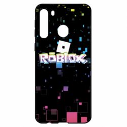 Чехол для Samsung A21 Roblox - PrintSalon