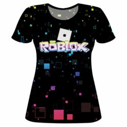 Женская футболка 3D Roblox - PrintSalon