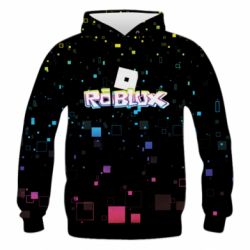 Мужское 3D худи Roblox - PrintSalon